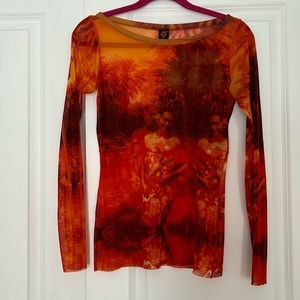 Vintage Jean Paul Gaultier Mesh Top